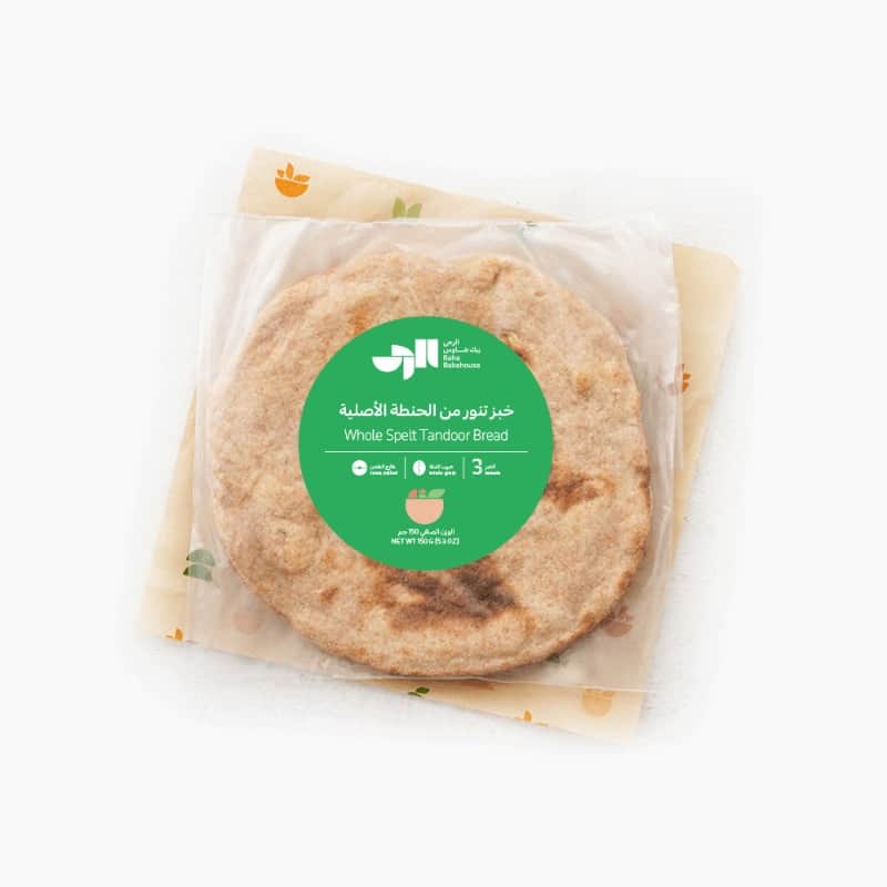 Whole Spelt Tandoor Bread 150g Raha Bakehouse