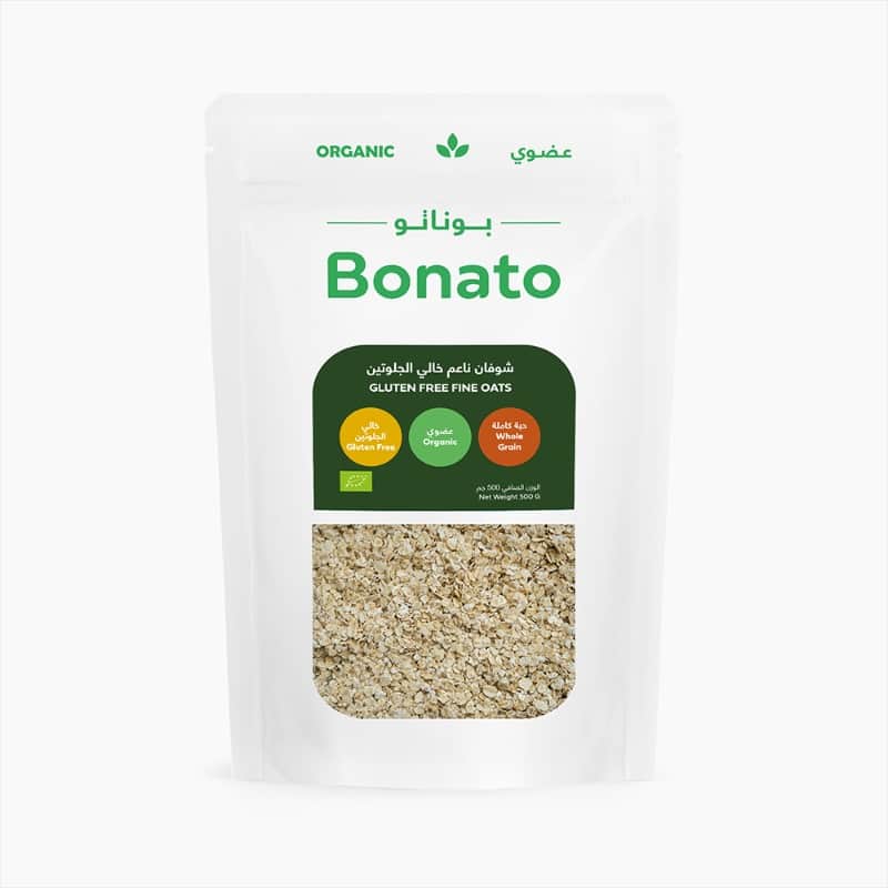 Gluten Free Fine Oats 500g Bonato