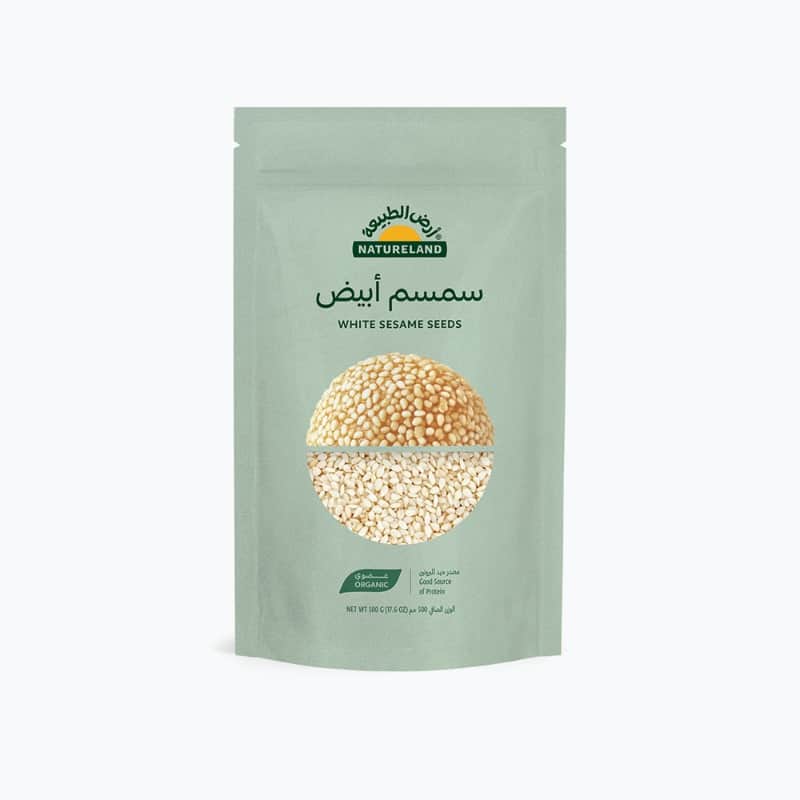 White Sesame Seeds 500g Natureland