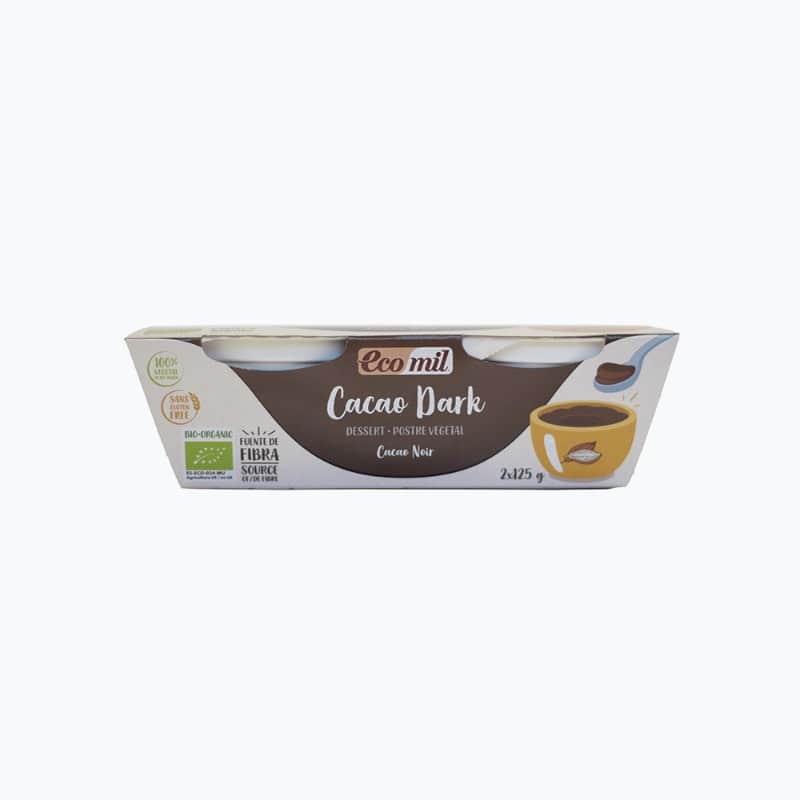 Chocolate Custard - Cacao Dark 2 x 125g Ecomil