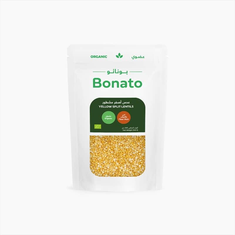 Yellow Split Lentils 340g Bonato